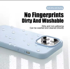 Coque de téléphone en Silicone liquide de luxe