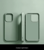 Coque de téléphone en Silicone liquide de luxe