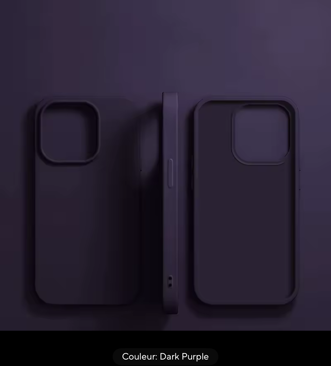 Coque de téléphone en Silicone liquide de luxe