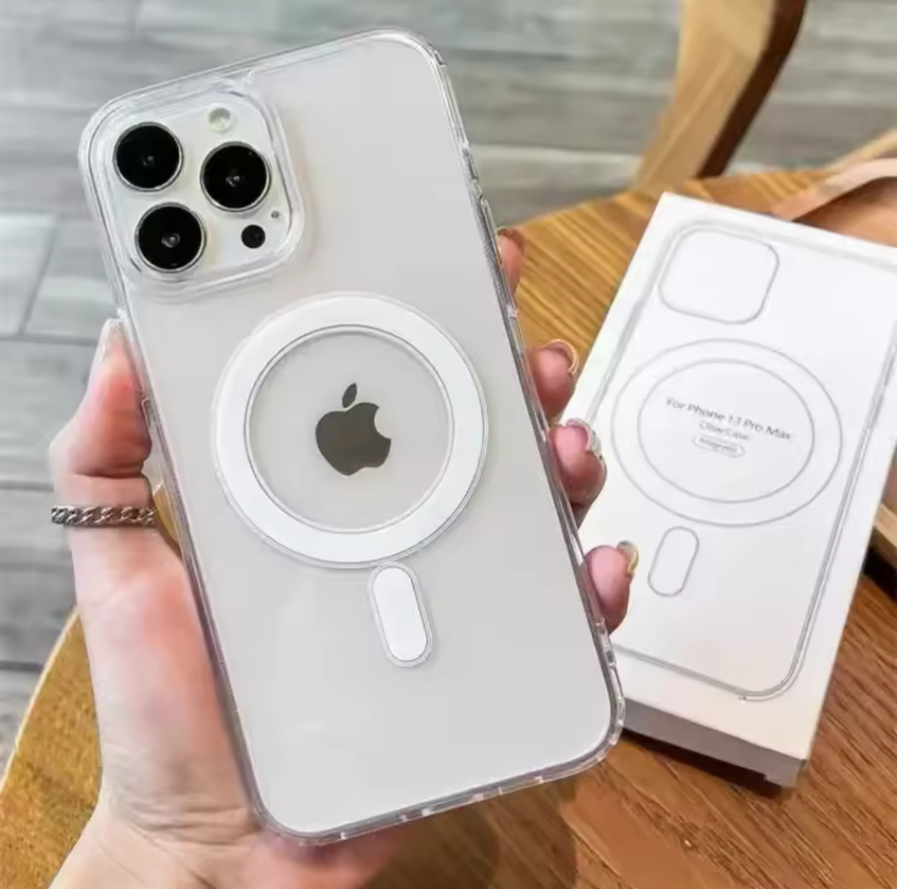 Coque de téléphone magnétique