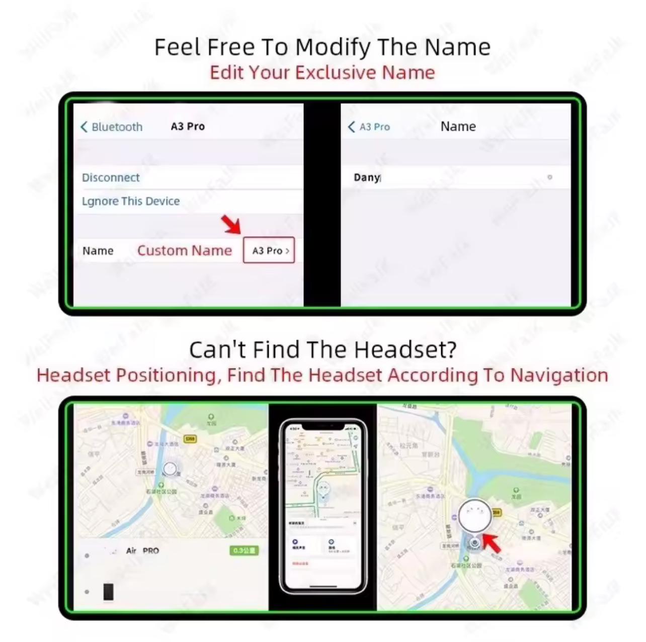 Écouteurs AIRP0DS-PR0 D'origine Sans Fil Bluetooth