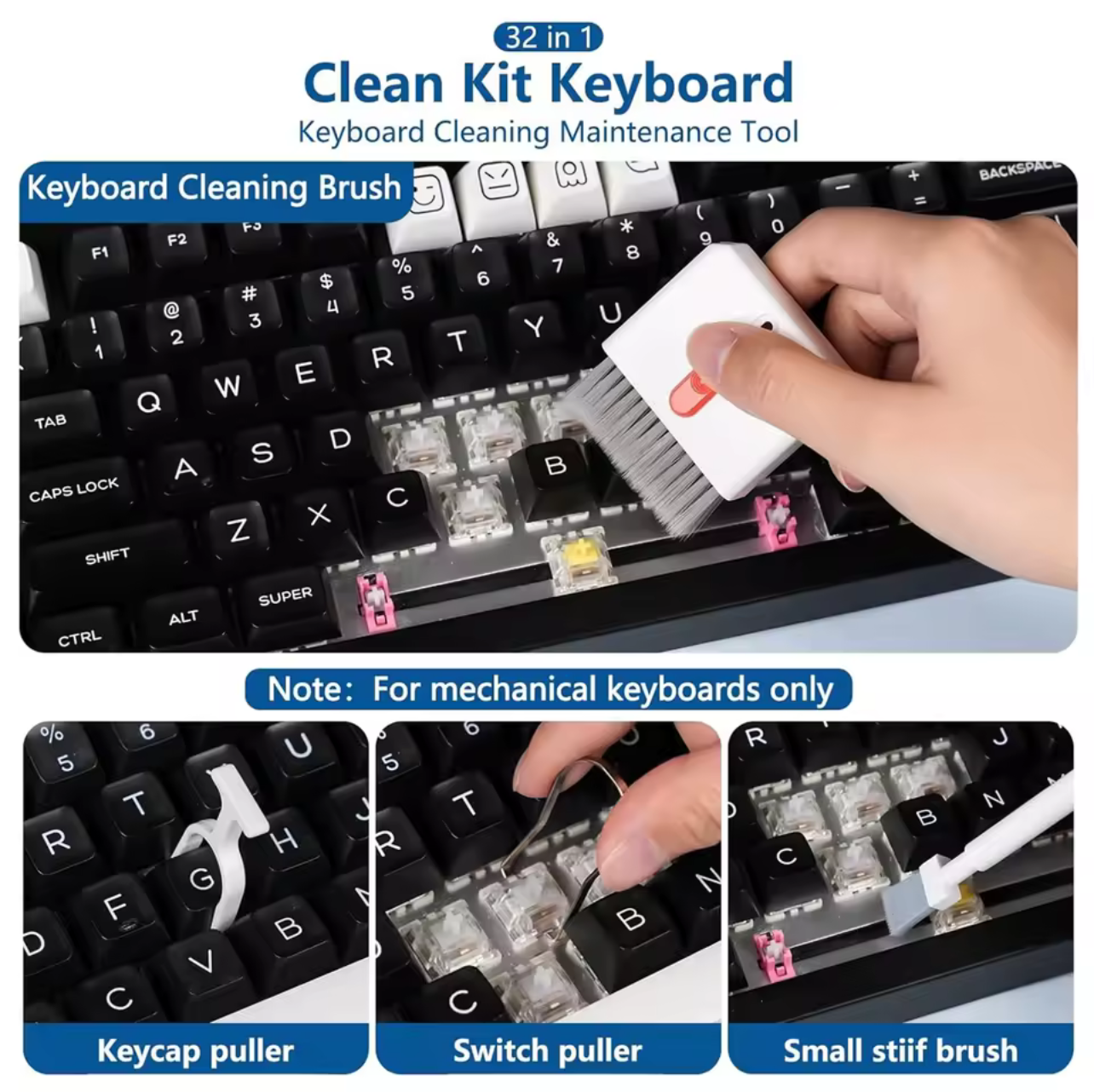 Kit de nettoyage en profondeur multifonctionnel