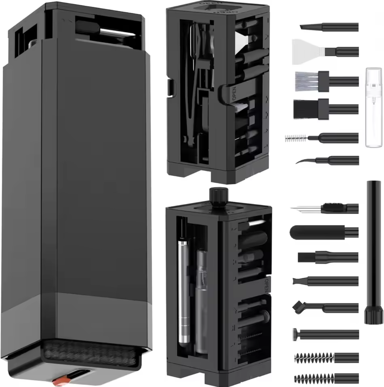 Kit de nettoyage en profondeur multifonctionnel