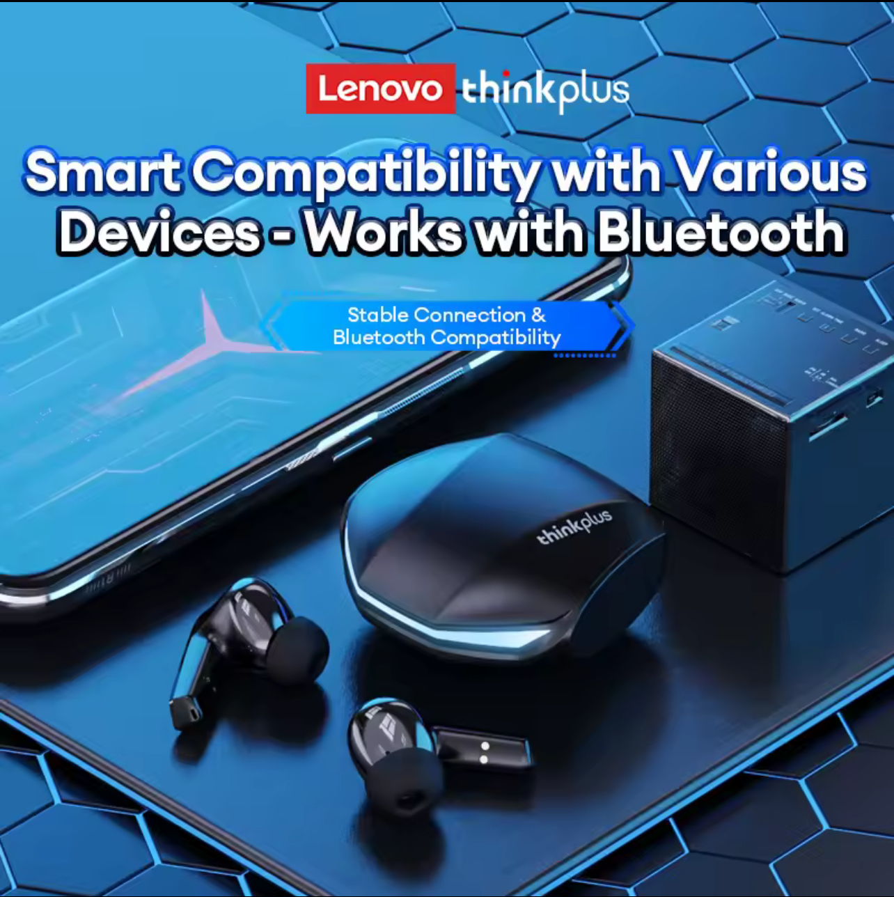 Lenovo GM2 Pro TWS casque stéréo HIFI sans fil