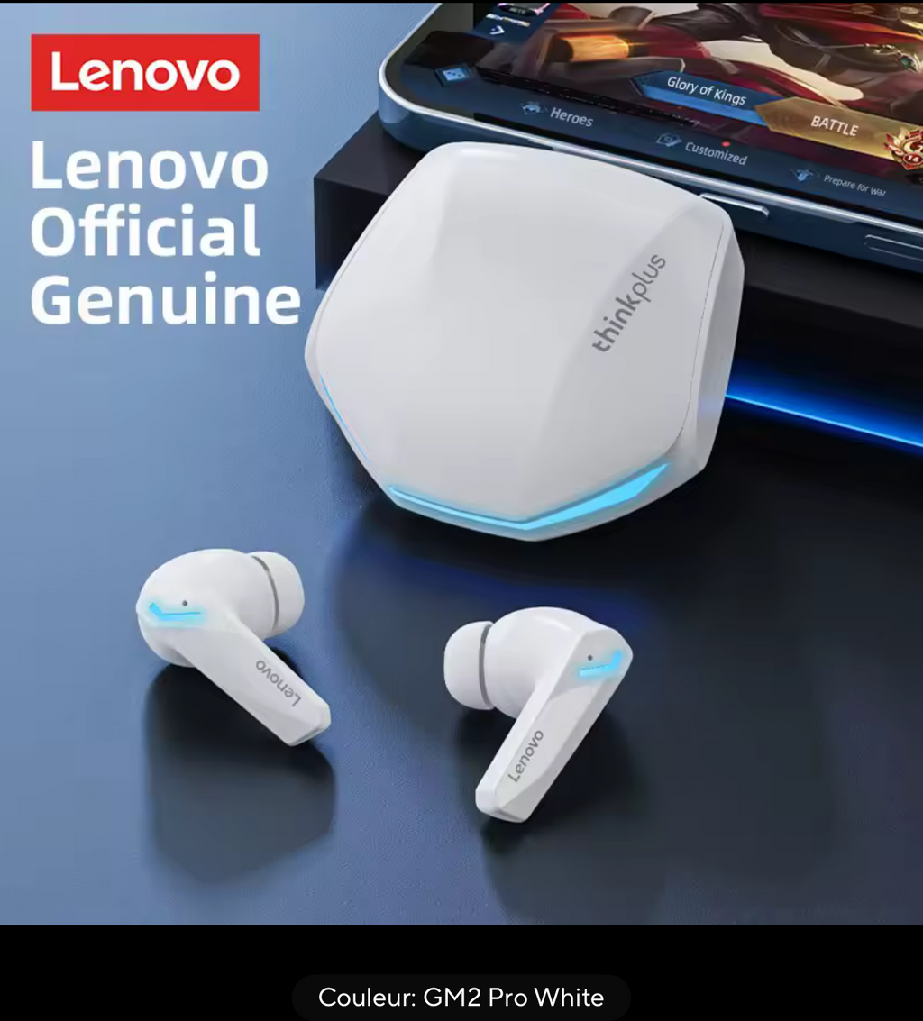 Lenovo GM2 Pro TWS casque stéréo HIFI sans fil
