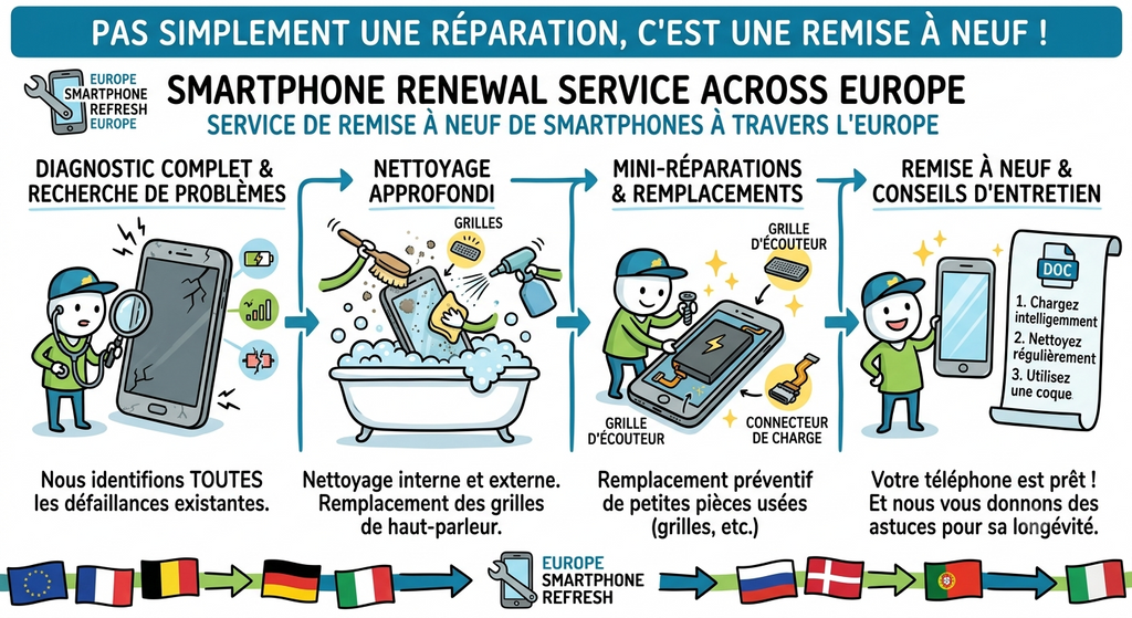 Reparation de telephone