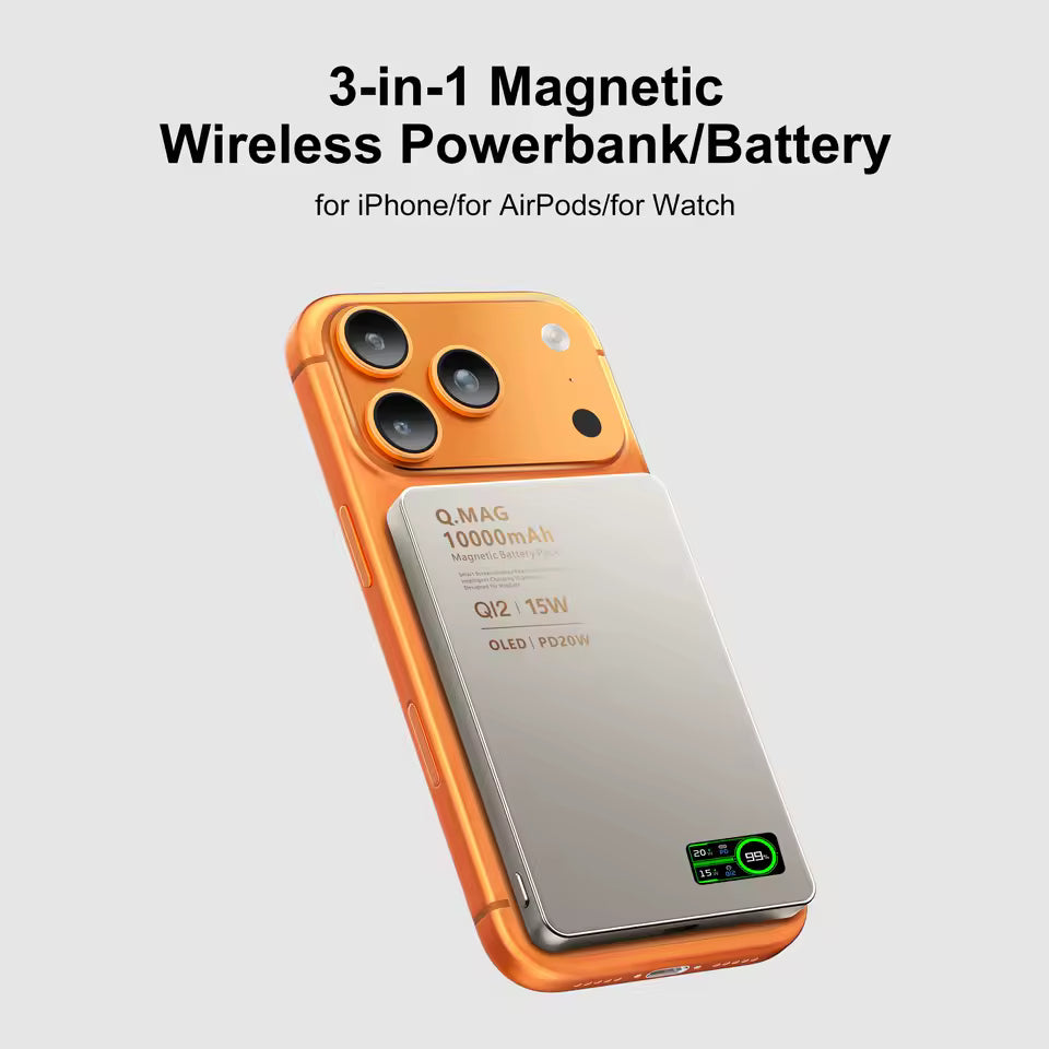 Batterie externe portable magnétique