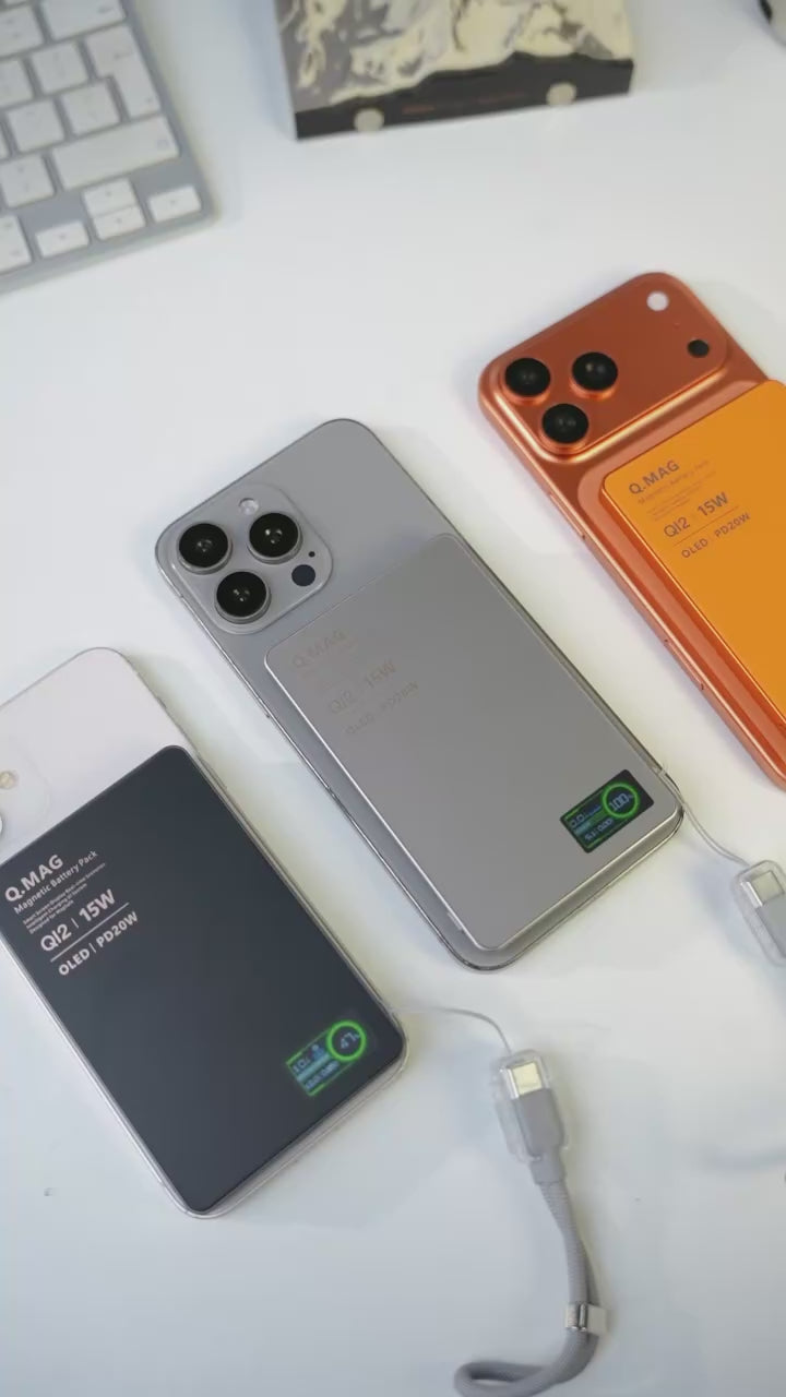 Batterie externe portable magnétique
